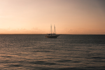 Barco em Barra Grande