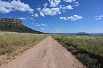 The rugged, unimproved road to Toroweap in Grand Canyon National Park, Arizona.