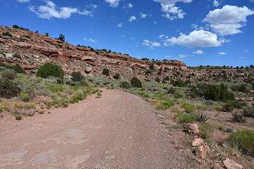 The rugged, unimproved road to Toroweap in Grand Canyon National Park, Arizona.