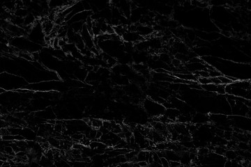 black marble pattern texture natural for background.