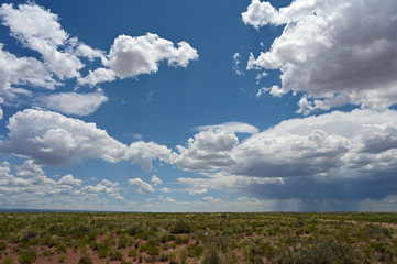 Summer cloudsscape over the Grand Canyon - Parashant National Monument, Arizona.