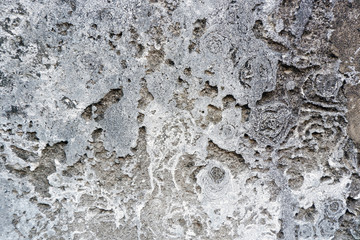 Old Stained Concrete Wall for Background and Texture