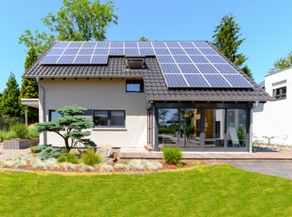 Einfamilienhaus mit Wintergarten