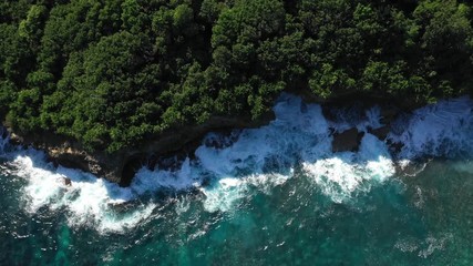 Christmas Island Australia from the air