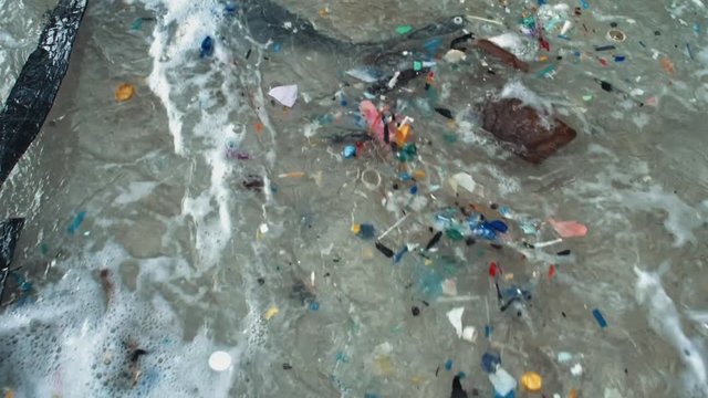 The worlds most polluted beach, Plastic marine debris.