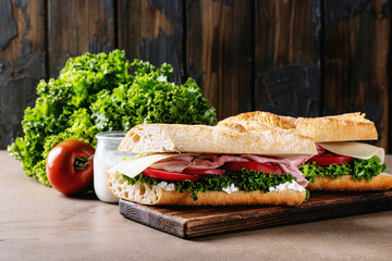 Homemade sandwich