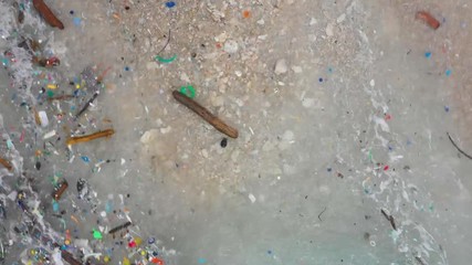 The worlds most polluted beach, Plastic marine debris.