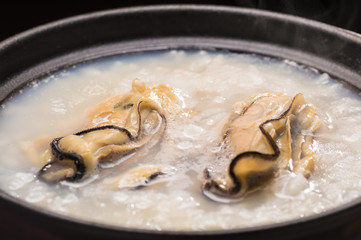 牡蠣雑炊