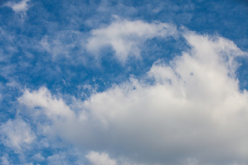Fototapeta na wymiar Blue sky with clouds.