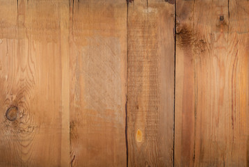 Wood texture background, wood planks, surface with natural pattern.