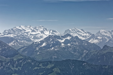 Fototapeta na wymiar Les Alpes Suisses