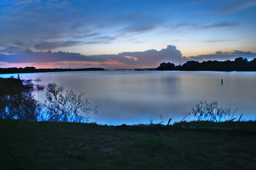 Lake Texoma Landscape After Storm