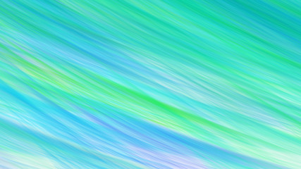 Abstract fantastic light blue and green shapes. Colorful fractal background. Digital art. 3d rendering.