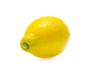 lemon isolated on white background