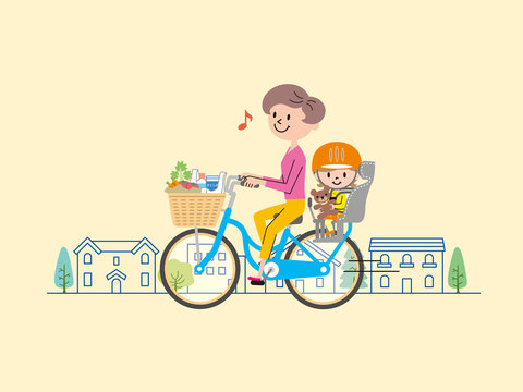 709 件の最適な ママチャリ 画像 ストック写真 ベクター Adobe Stock