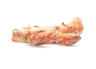 turmeric isolated on white background