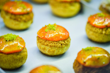 home made sweets - pastry, delights, mini cakes