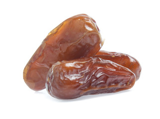 Dates palm isolated on white background