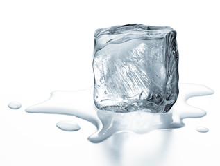 ice cube melting