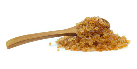 Sugar Brown isolated on white background