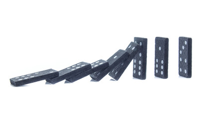 domino isolated on white background