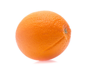 Orange fruit  isolated on white background