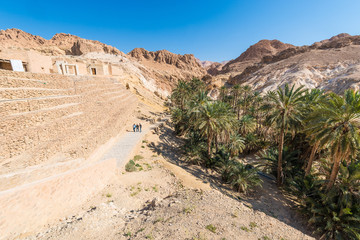 Chebika Oasis in Tozeur, Tunisia