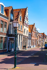 Innenstadtszene Hoorn, Holland