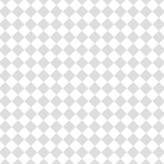Transparent background. Illustration of white and gray vector squares and rhombuses shapes. Geometric rhomb pattern