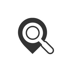 Pin map graphic icon design template vector illustration