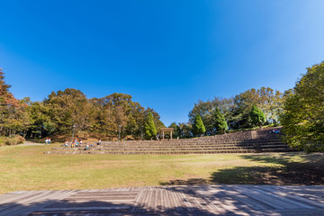 都筑中央公園のステージ広場