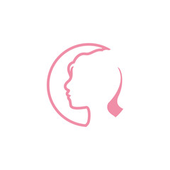 Woman graphic icon design template vector illustration