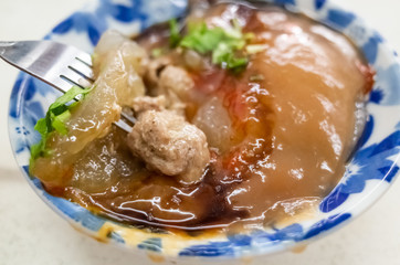 Taiwanese meatballs