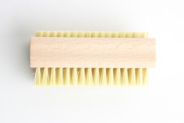 wooden brush for nail cleaning