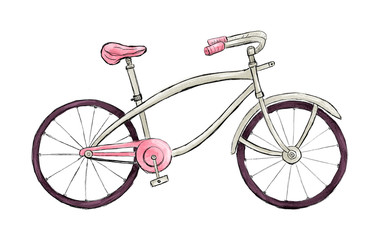 Illustration of bicycle