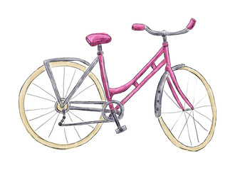 Illustration of bicycle