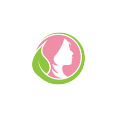 Woman graphic icon design template vector illustration