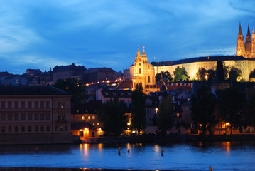 Strolling through the streets of Prague