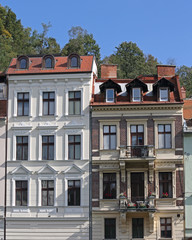 Fototapeta na wymiar Ljubljana Buildings