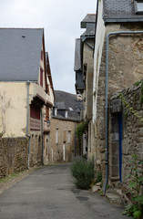 Fototapeta na wymiar Gasse in Saint Goustan, Bretagne