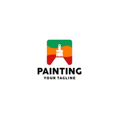 Painting Logo Vector