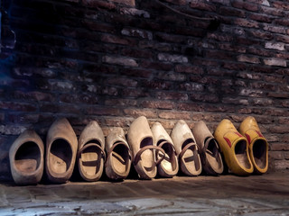 Wooden shoes