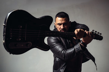 Party for adults. Music dance party. Move your body. Enjoy perfect sound. Rock musician concept....