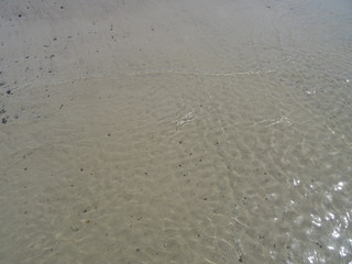 Wasser und Sand