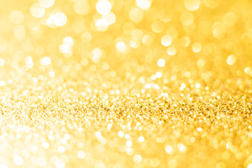 gold sparkle glitter abstract bokeh background Christmas