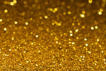 gold sparkle glitter abstract bokeh background Christmas