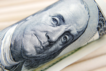 Currency of the United States of America Close up 