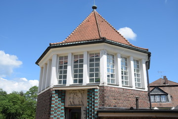 Haus auf der Mathildenhöhe in Darmstadt