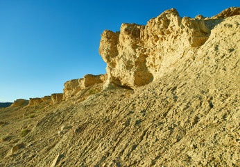 Plateau near the lake Khyargas Nuur