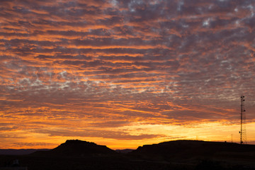 Desert sunset